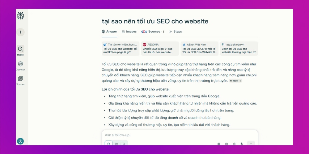 Ví dụ về tác động của AI đến SEO truyền thống Ví dụ về tác động của AI đến SEO truyền thống
