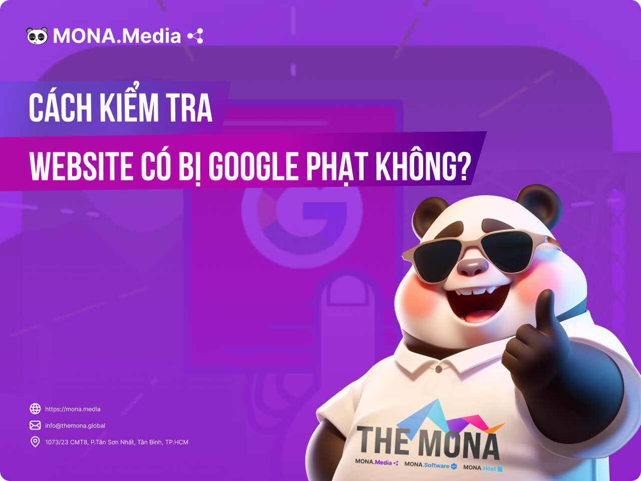 Cách kiểm tra website có bị Google phạt