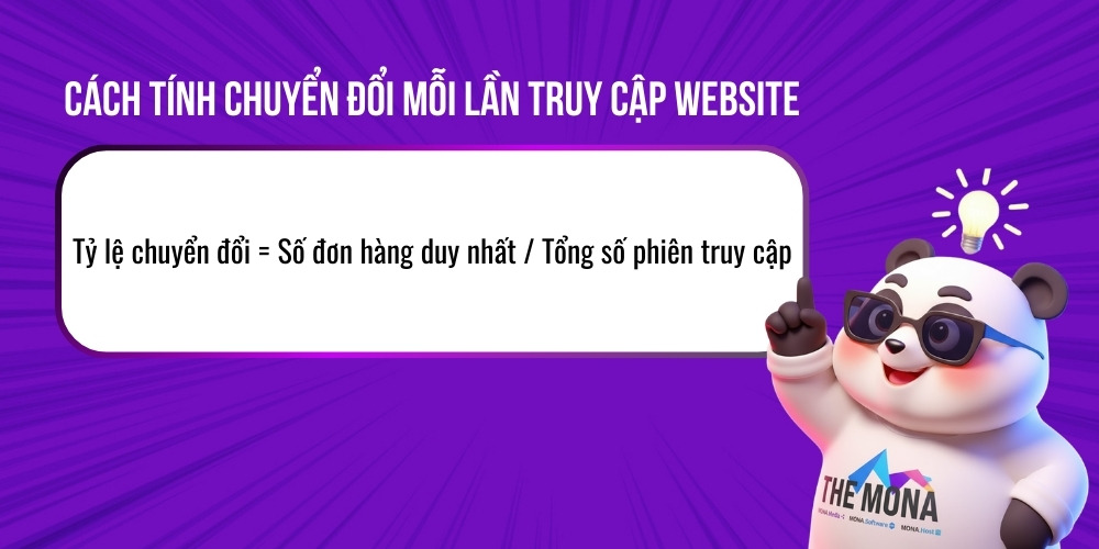 Cách tính chuyển đổi mỗi lần truy cập website