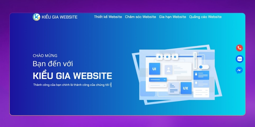 Thiết kế website tại Nha Trang ở Kiều Gia Web