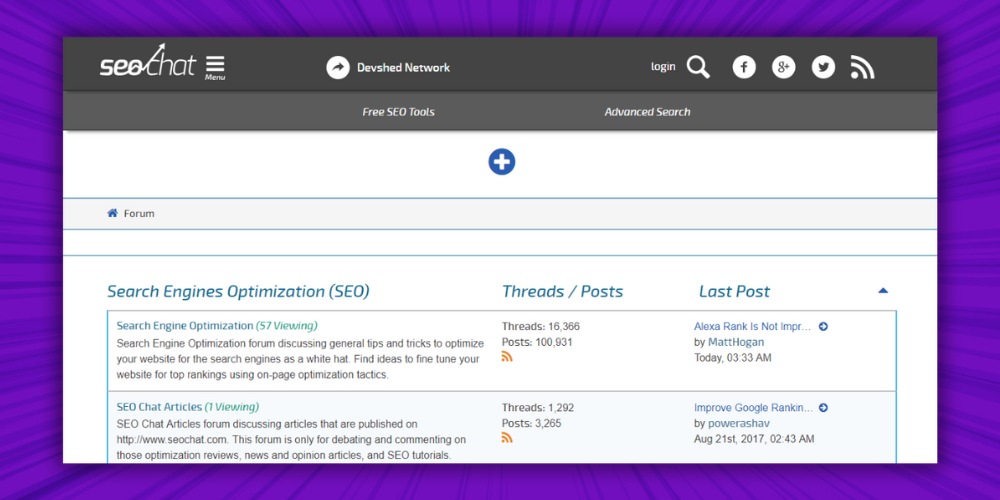 Diễn đàn SEO Chat