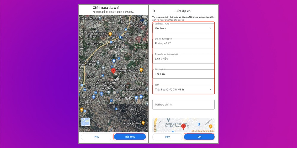 Cài đặt Google Maps