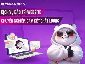 Dịch vụ bảo trì website chuyên nghiệp, cam kết chất lượng
