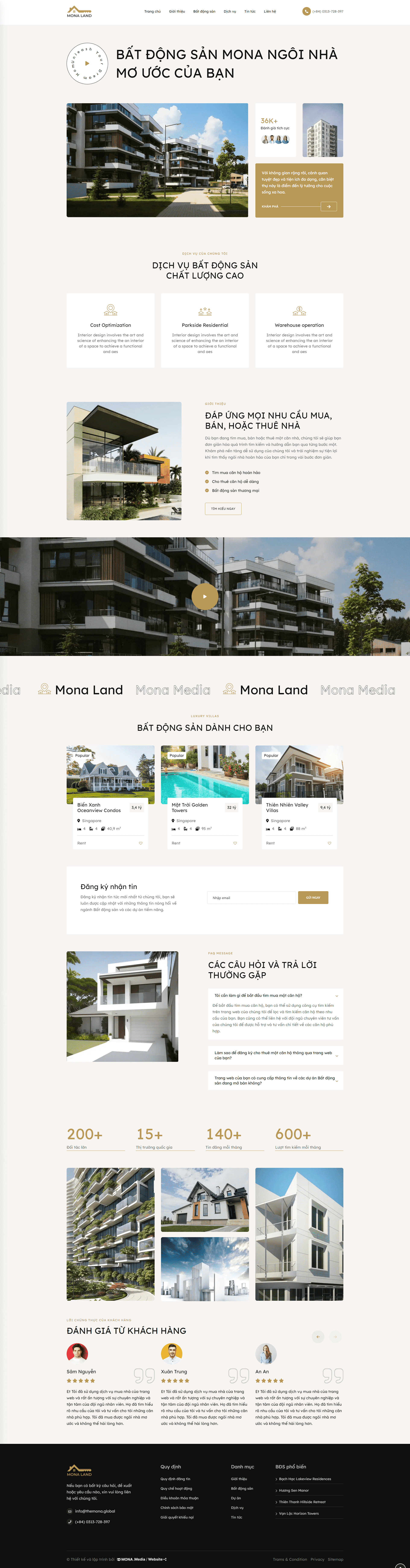 Them landing page bất động sản căn hộ chung cư