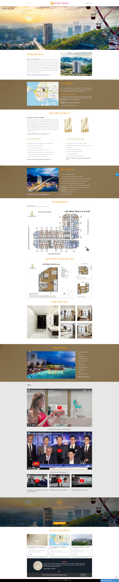 Theme landing page BĐS mới