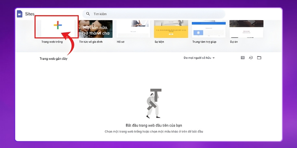 Hướng dẫn tạo website cá nhân bằng Google Site
