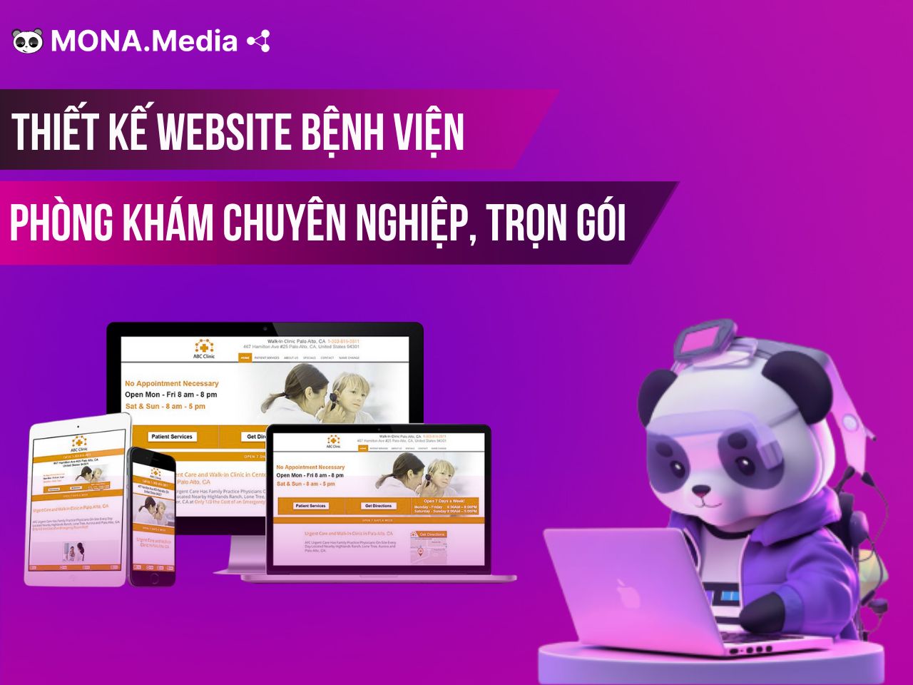 Thiết kế website bệnh viện