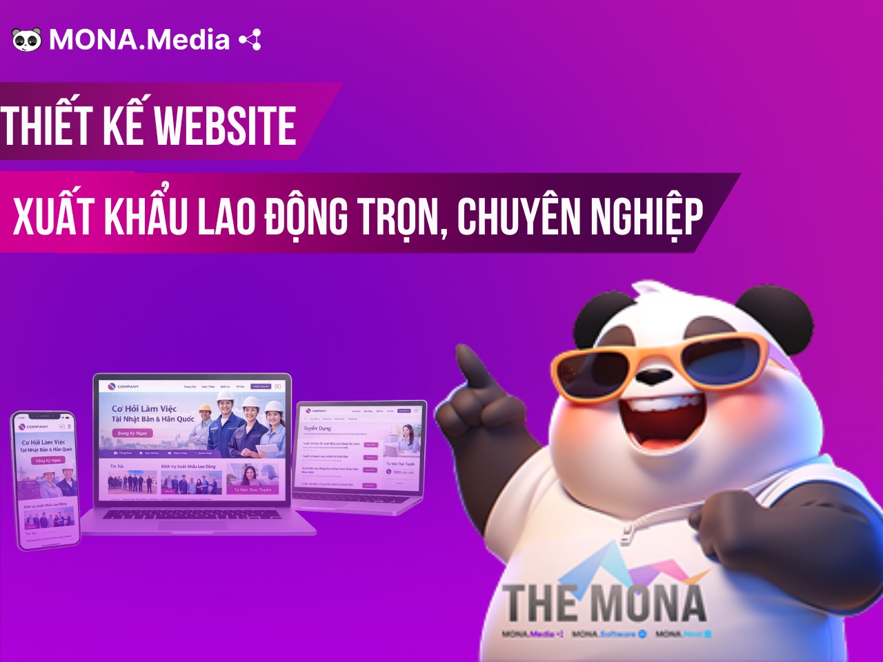 Thiết kế website xuất khẩu lao động
