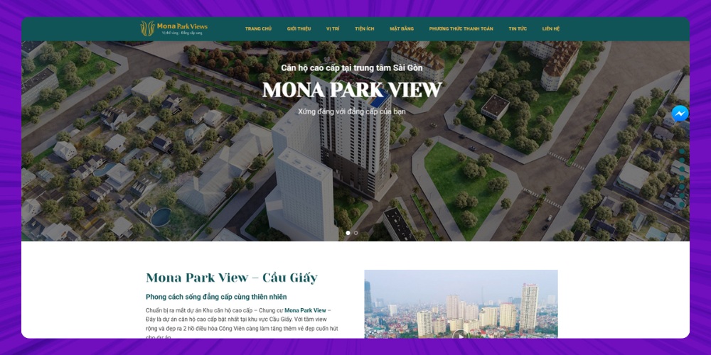 Tích hợp công cụ tư vấn trên Landing Bất động sản