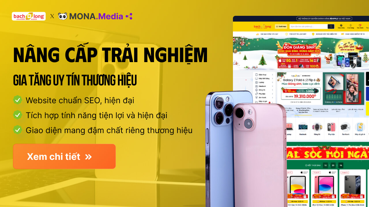 web bán hàng bạch long
