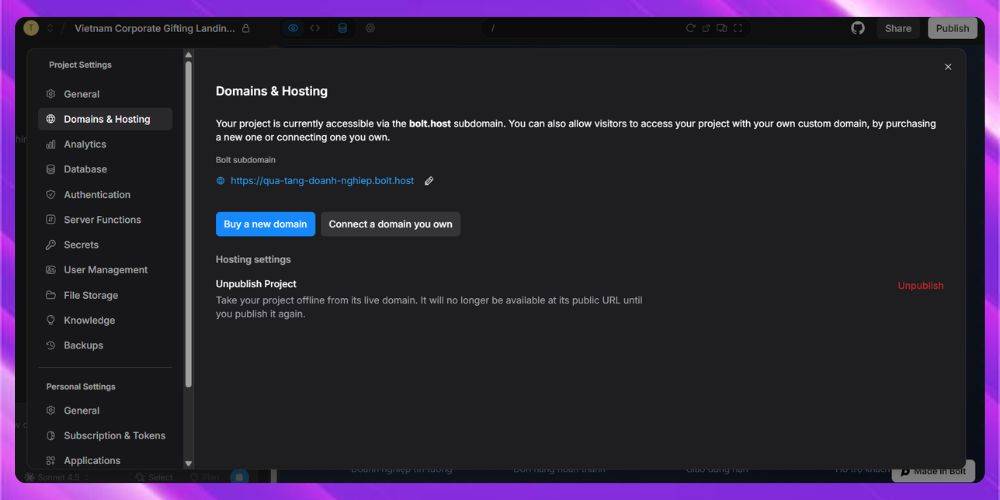 Chỉnh sửa trong quá trình thực hiện vibe coding