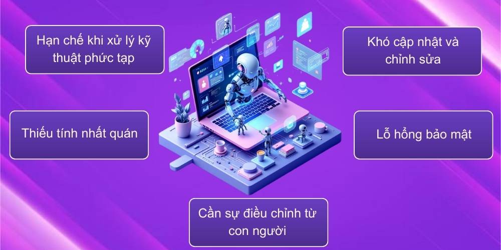 Sử dụng công cụ vibe coding có những rủi ro nhất định