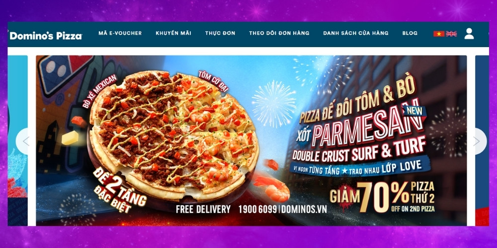 Image slider banner website