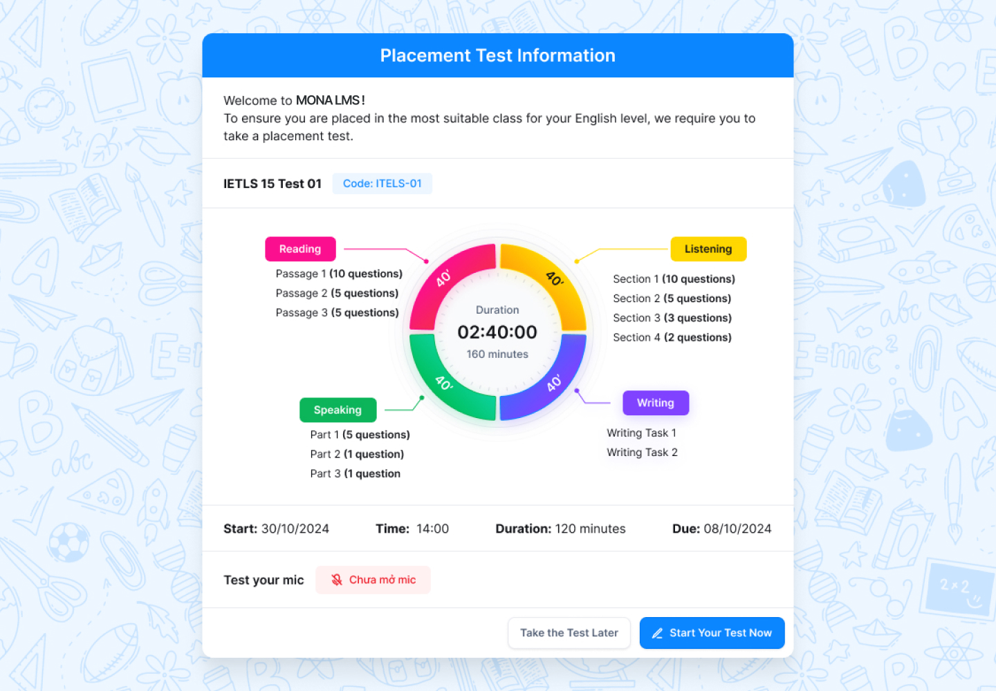 Tính năng phần mềm chấm bài tự luận