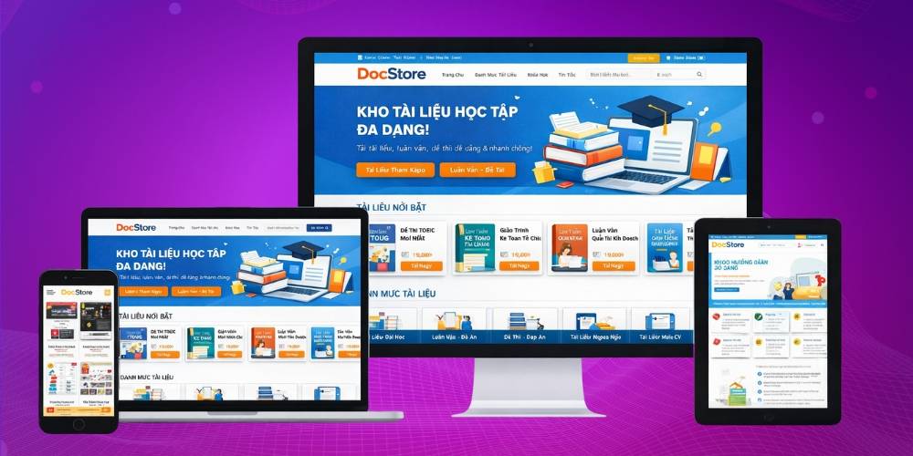 Tầm quan trọng của website bán tài liệu