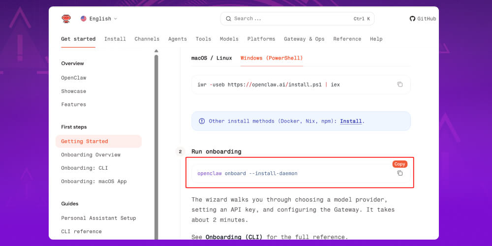 Khởi tạo OpenClaw