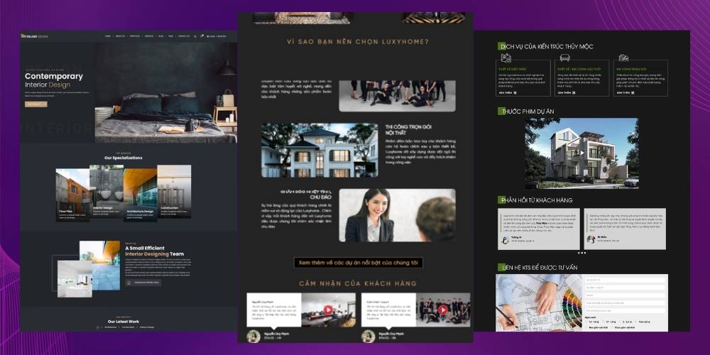 Xây dựng website kiến trúc làm tăng khả năng cạnh tranh của doanh nghiệp