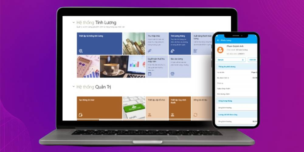 Thiết kế web quản lý nhân sự với tính năng chấm công, tính lương dễ sử dụng