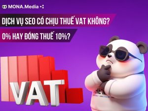 Dịch vụ SEO có chịu thuế VAT không? 0% hay 10%?