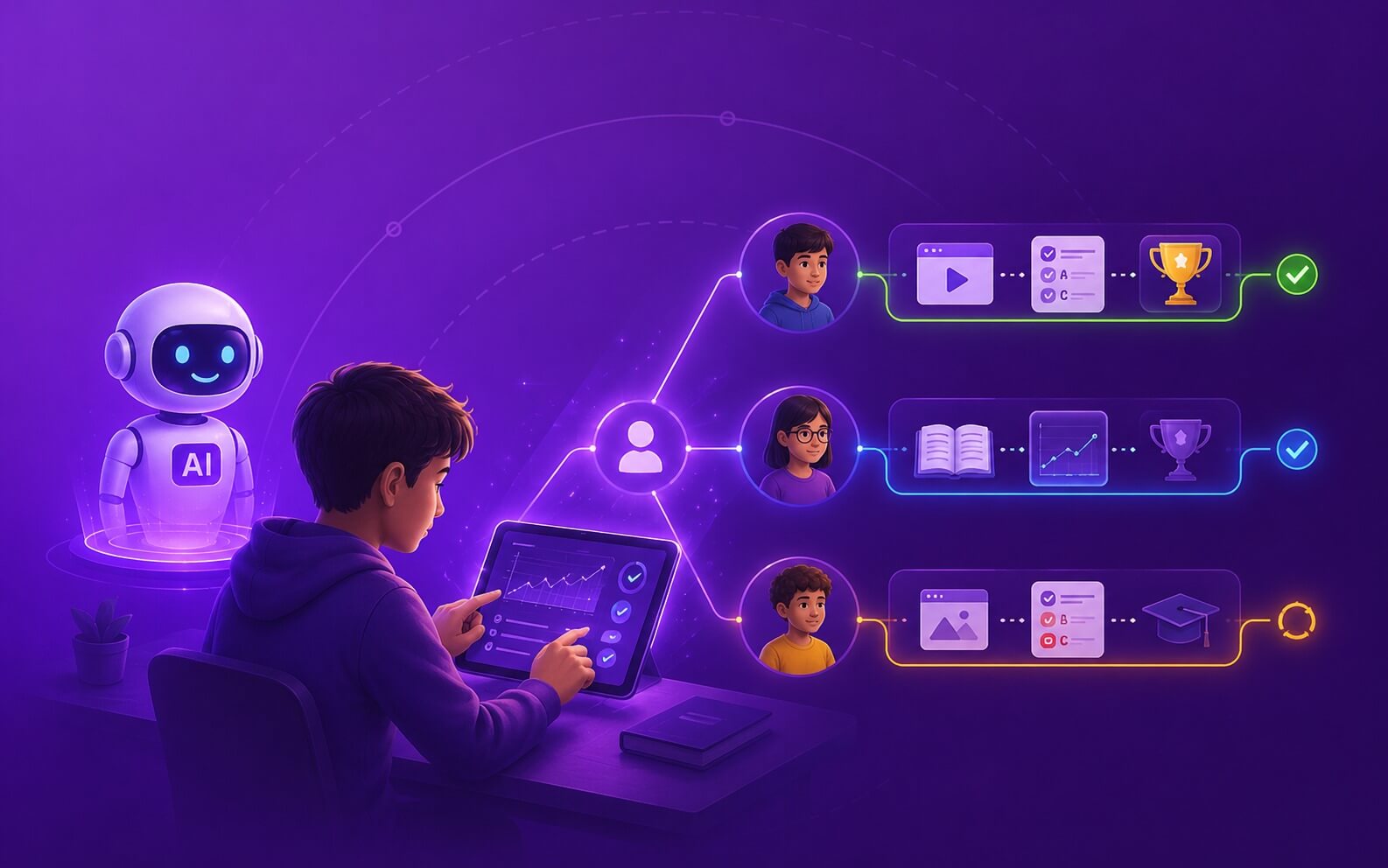 AI giúp cá nhân hóa trải nghiệm học tập