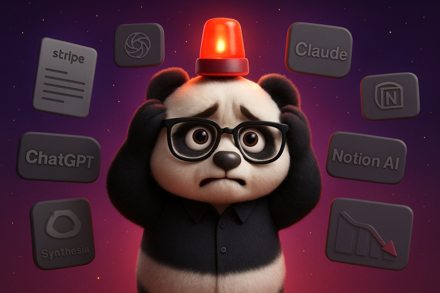 Panda CEO confused đứng giữa stack tool AI không xài sai lầm khi triển khai AI doanh nghiệp