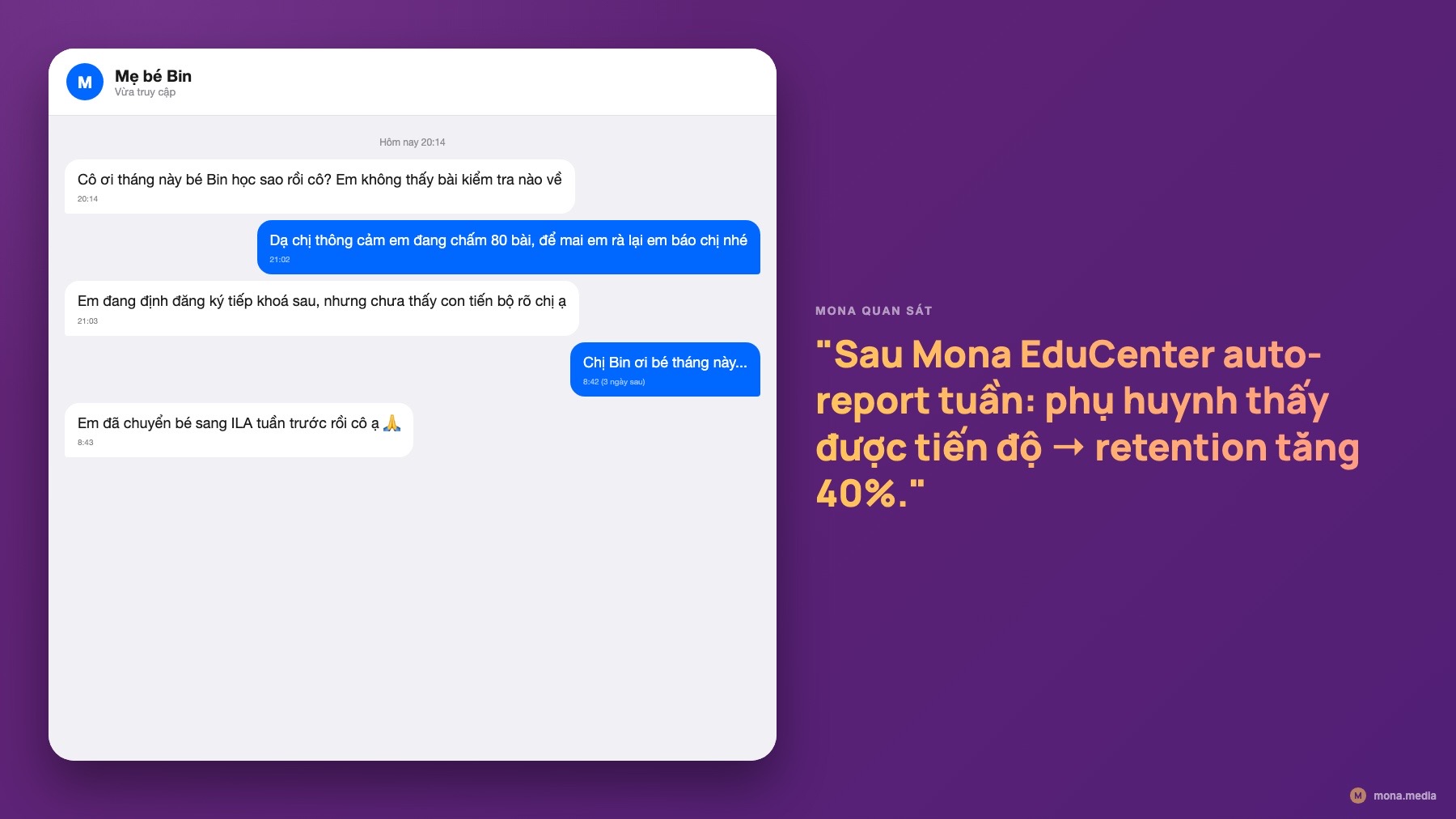 Meme phụ huynh hỏi con học sao Meme Zalo phụ huynh hỏi cô ơi con học sao rồi tự động hoá trung tâm tiếng Anh