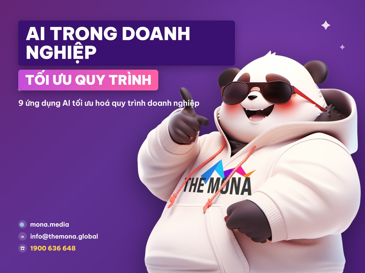 ứng dụng AI trong doanh nghiệp - MONA