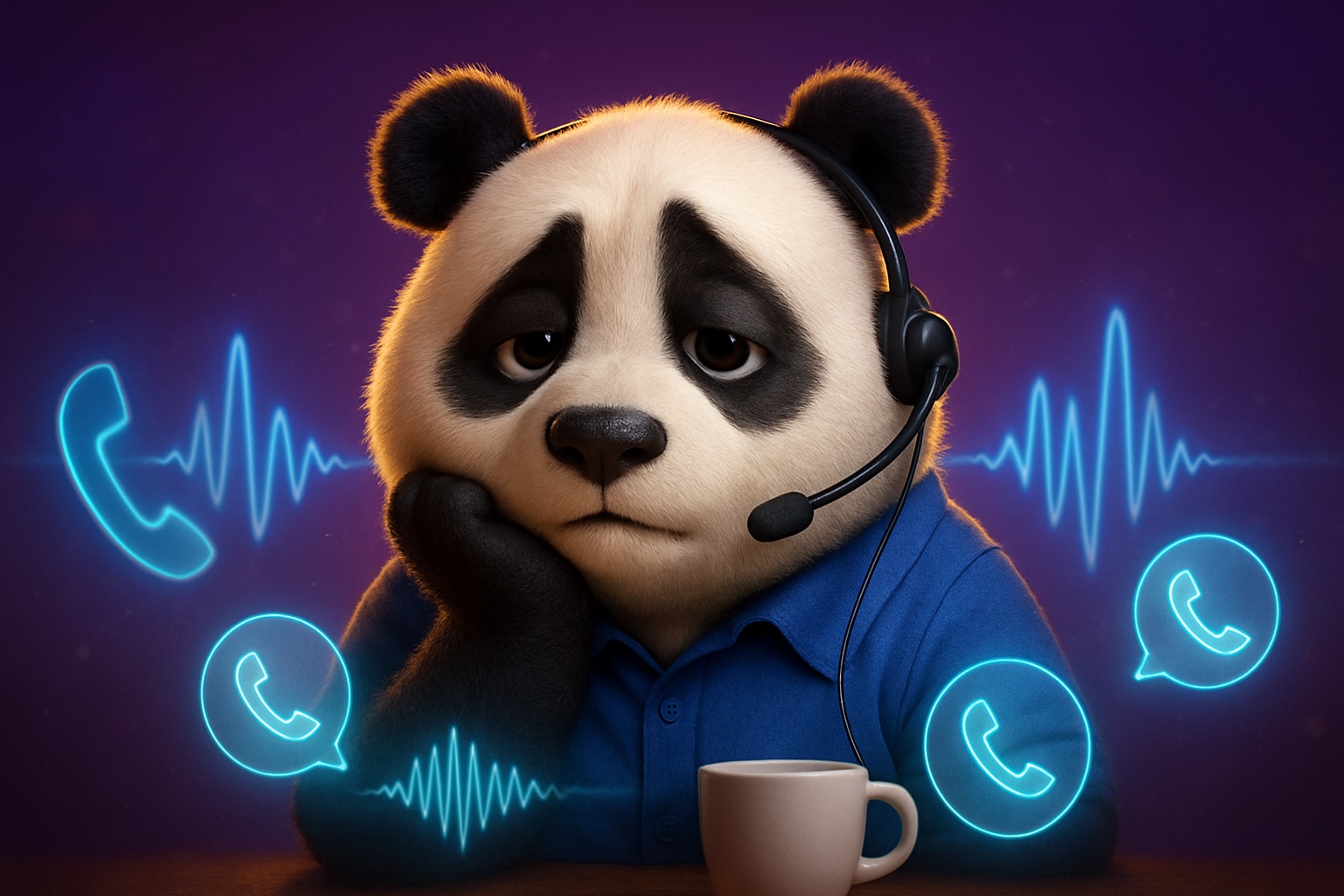 Panda telesale ngủ gục, bot điện thoại tiếp tục gọi tự động voice AI tiếng Việt