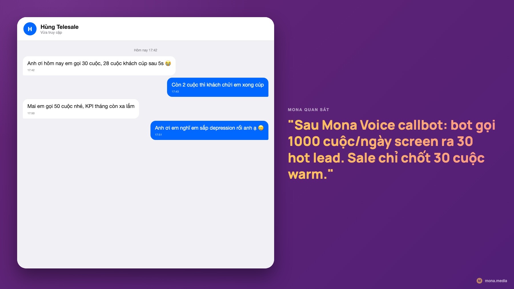 Meme telesale than bị cúp 28/30 cuộc Meme Zalo telesale than 28/30 cuộc bị cúp voice AI tiếng Việt