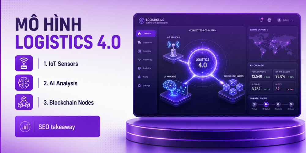 Xu hướng "Logistics 4.0" với AI