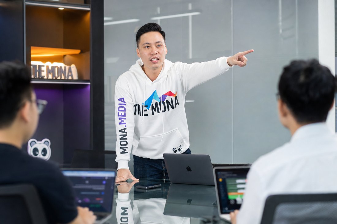 Giám đốc kinh doanh Francis Tuấn — giám đốc kinh doanh meeting lead