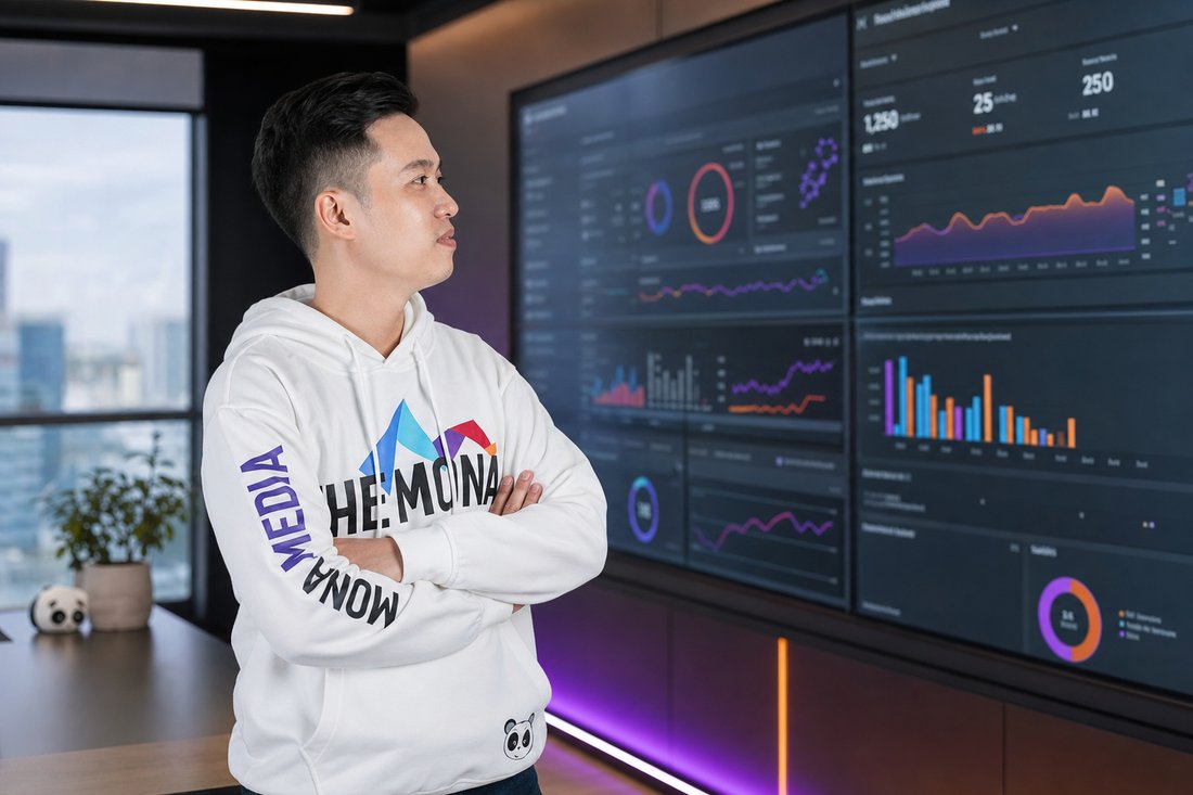 Giám đốc kinh doanh Francis Tuấn — giám đốc kinh doanh data wall front