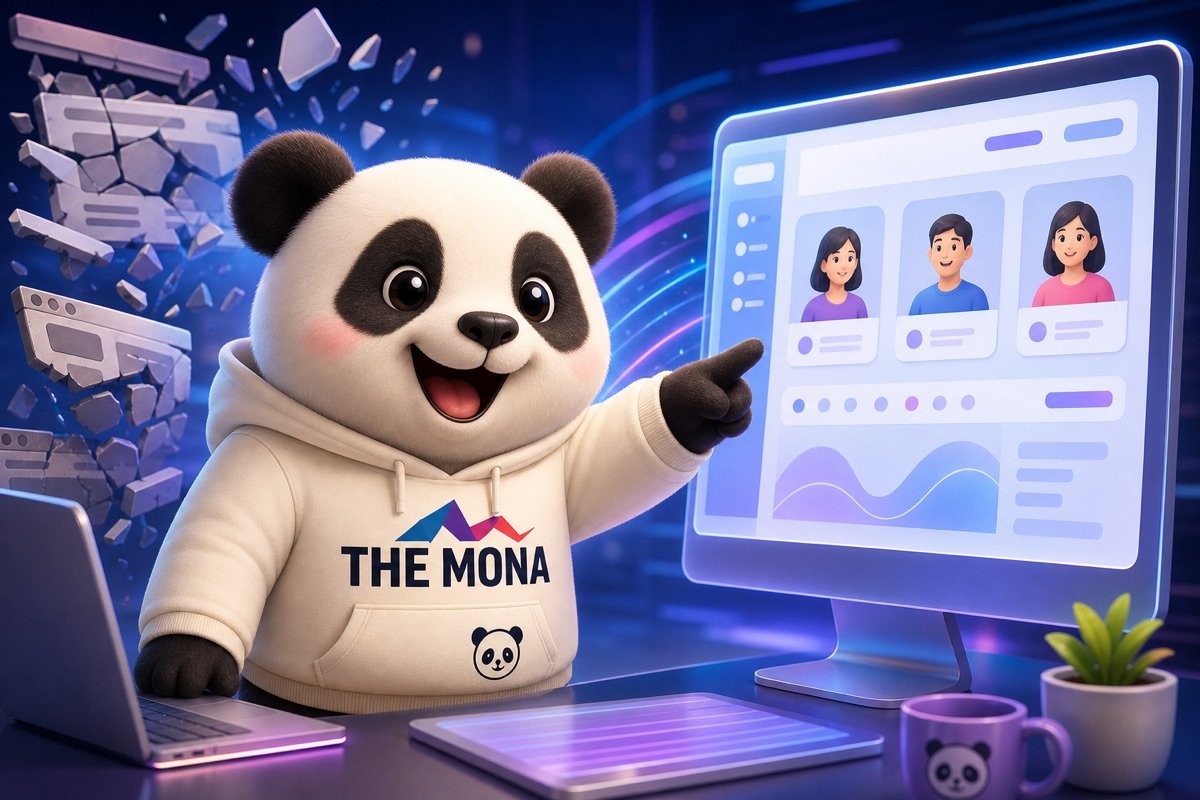 Panda vui mừng khi khách hàng không còn rời đi vì website thông minh.