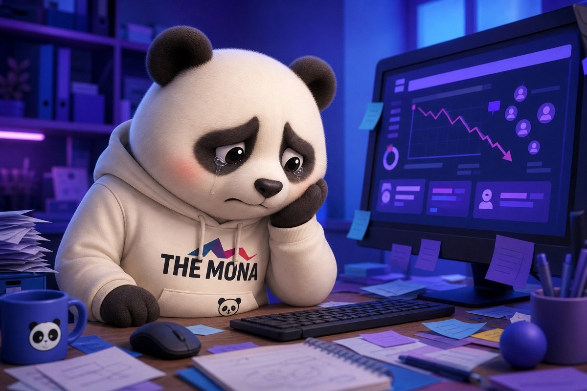 Panda buồn rũ rượi vì mất kiểm soát, website cũ không giữ chân được khách hàng.