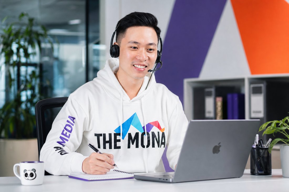 Giám đốc kinh doanh Francis Tuấn — giám đốc kinh doanh desk call