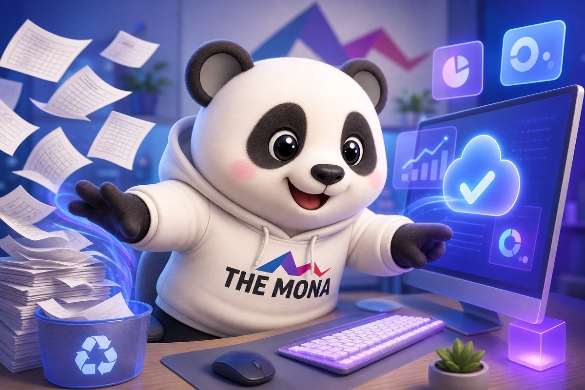 Gấu trúc vui mừng khi phần mềm AI cho doanh nghiệp giúp giải quyết gánh nặng chi phí vận hành, loại bỏ quy trình thủ công kém hiệu quả.