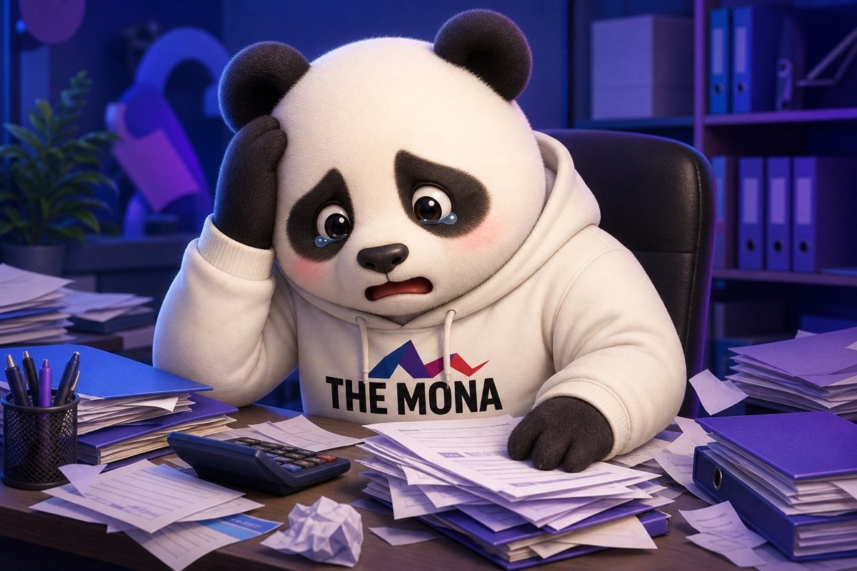 Gấu trúc buồn bã, lo lắng vì mất kiểm soát quy trình thu mua thủ công.