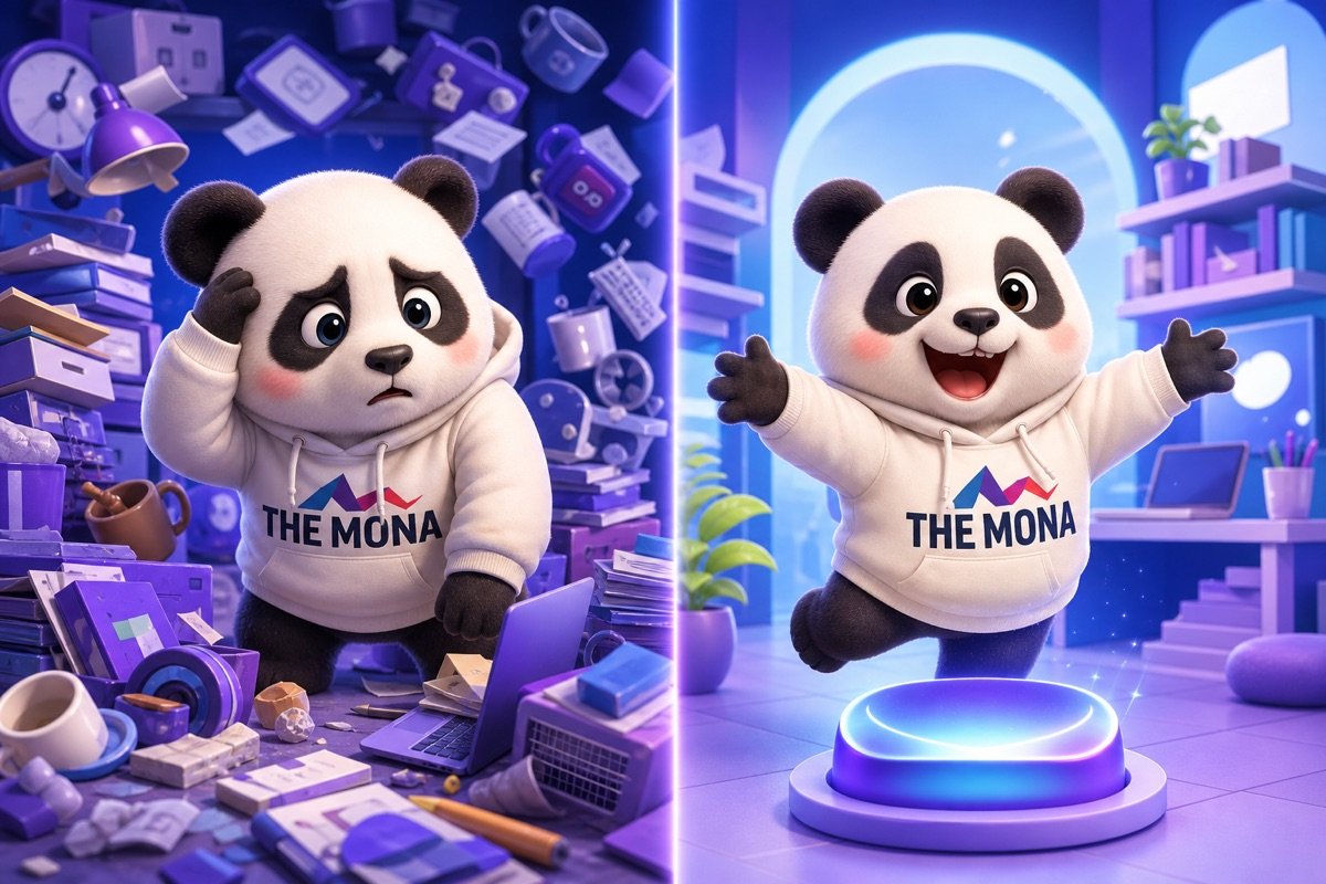 Gấu MONA mời gọi bắt đầu hành trình số hoá doanh nghiệp sản xuất hiệu quả.