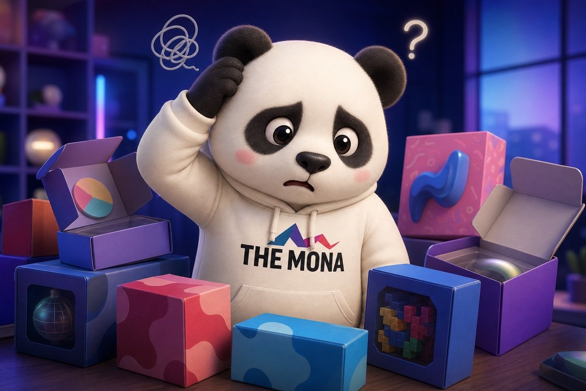 Panda biểu cảm bối rối khi đối mặt với các giải pháp tự động hóa DMS không phù hợp.