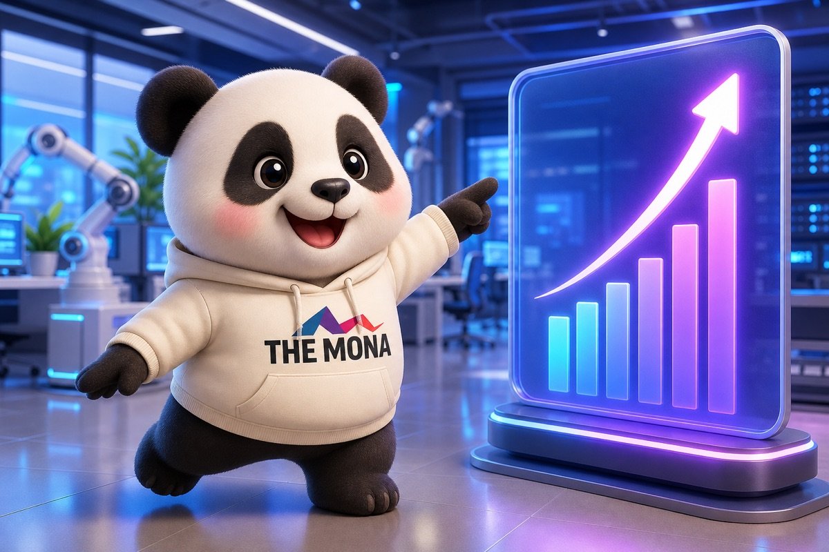 Gấu panda hào hứng chỉ vào con số giá trị thực mà AI agent mang lại cho doanh nghiệp, hơn hẳn Dify là gì.
