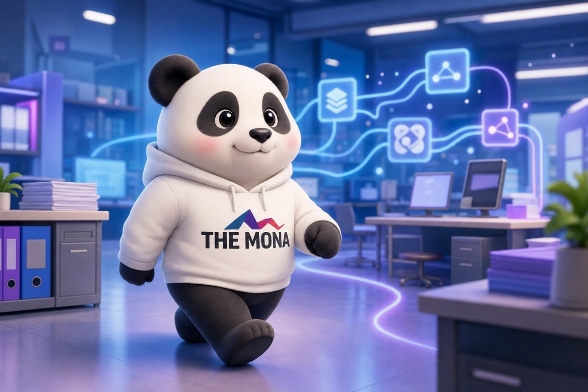 Panda tự tin di chuyển trong văn phòng, AI agent hỗ trợ nhân viên mới đảm bảo thông tin nhất quán, loại bỏ rủi ro sai sót.