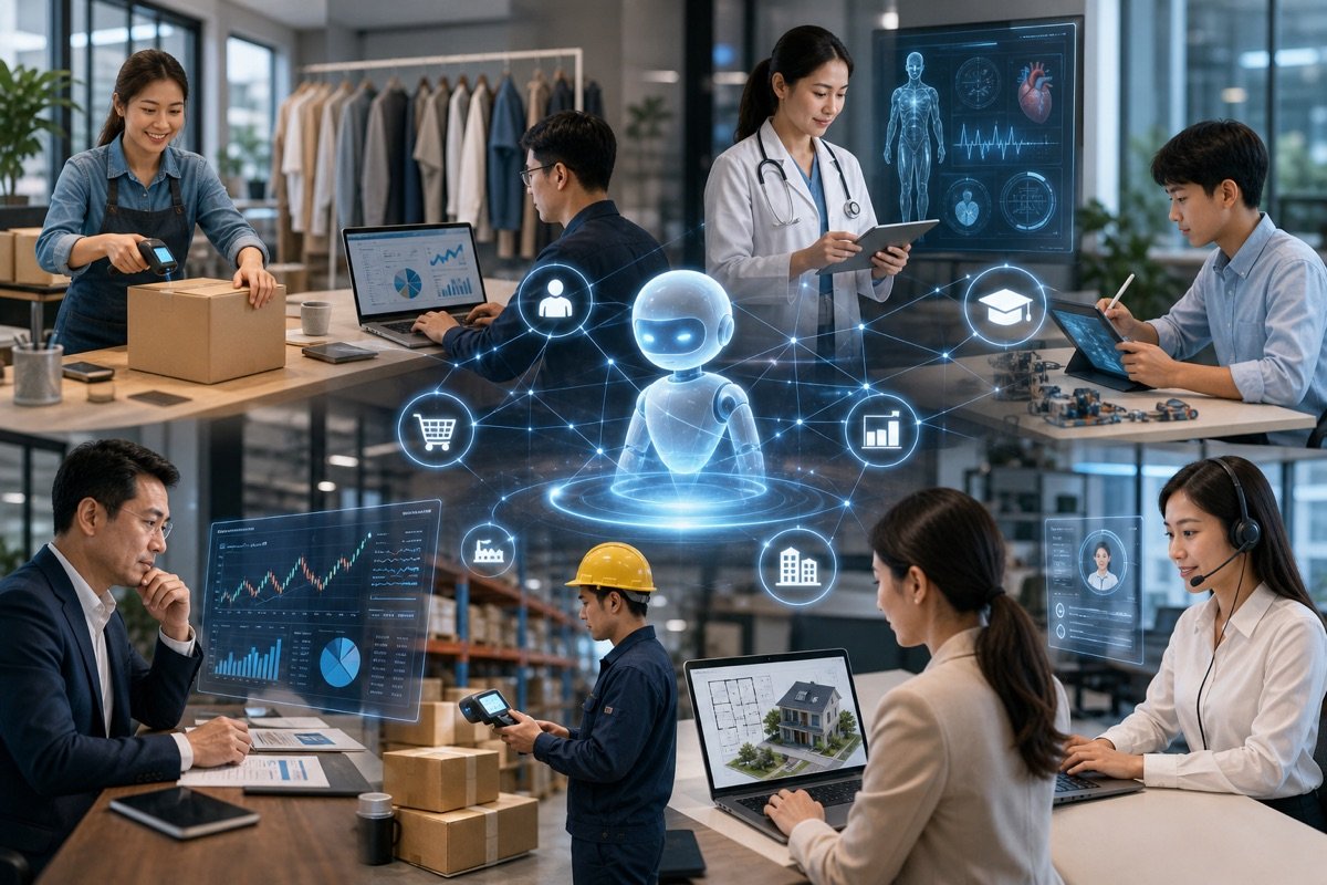 AI Agent ứng dụng cho nhiều ngành nghề bởi MONA