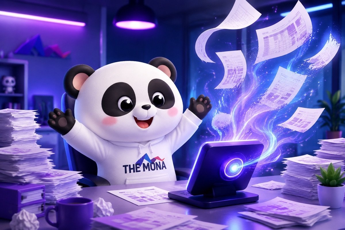 Gấu MONA vui mừng khi công việc marketing lặp lại được tự động hóa, giảm chi phí hao hụt.