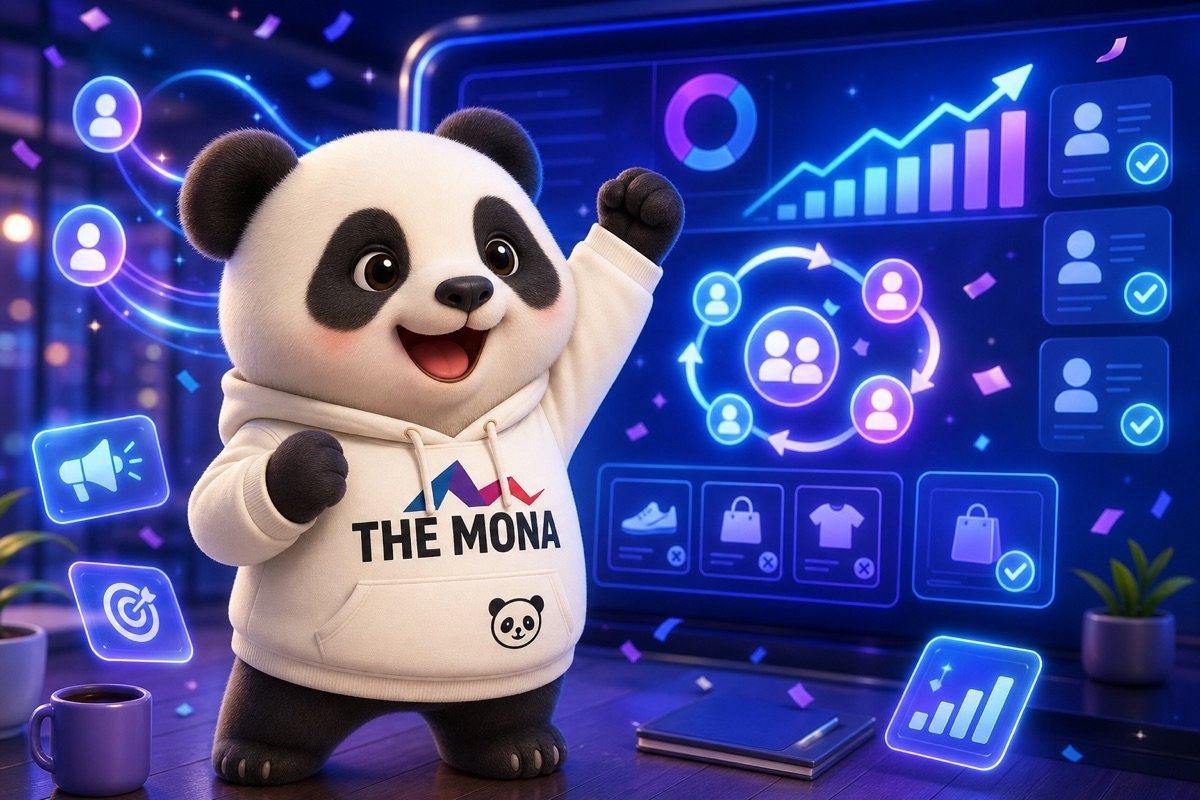 Cách AI remarketing giữ chân khách cũ hiệu quả hơn với panda vui mừng