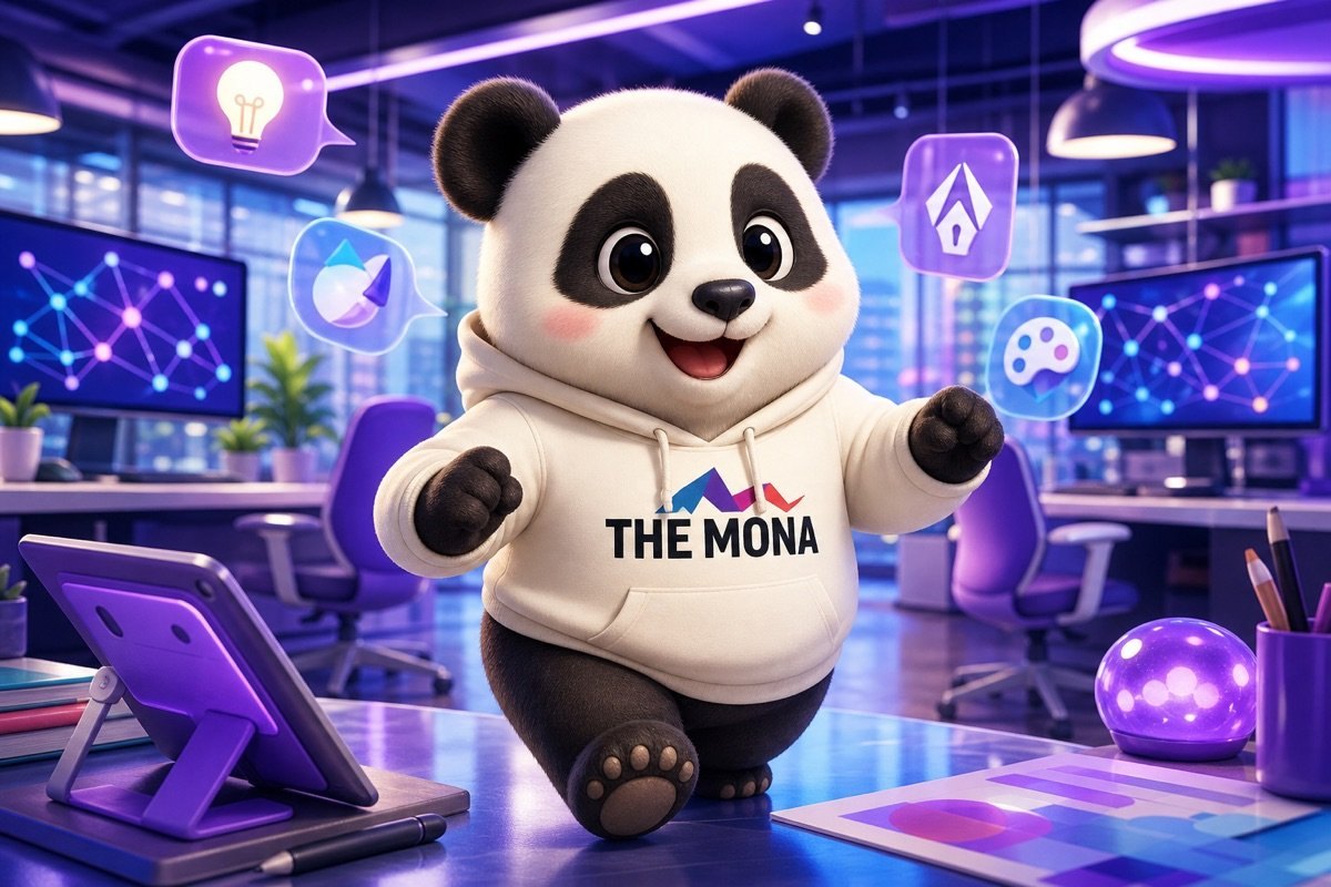 Gấu MONA soát lại điều khoản hợp đồng do trợ lý AI tra ra trước khi trả lời khách.