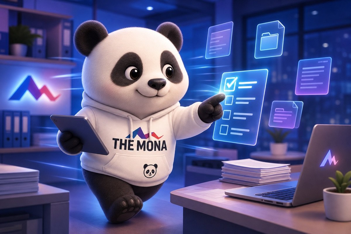 Chú gấu MONA quyết tâm xử lý quy trình, tránh sai lầm tự động hóa giá rẻ vẫn thủ công.