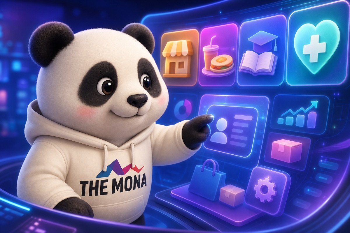 Màn hình hiển thị khả năng ứng dụng của phần mềm DMS tự động bán thêm cho nhiều ngành nghề khác nhau.