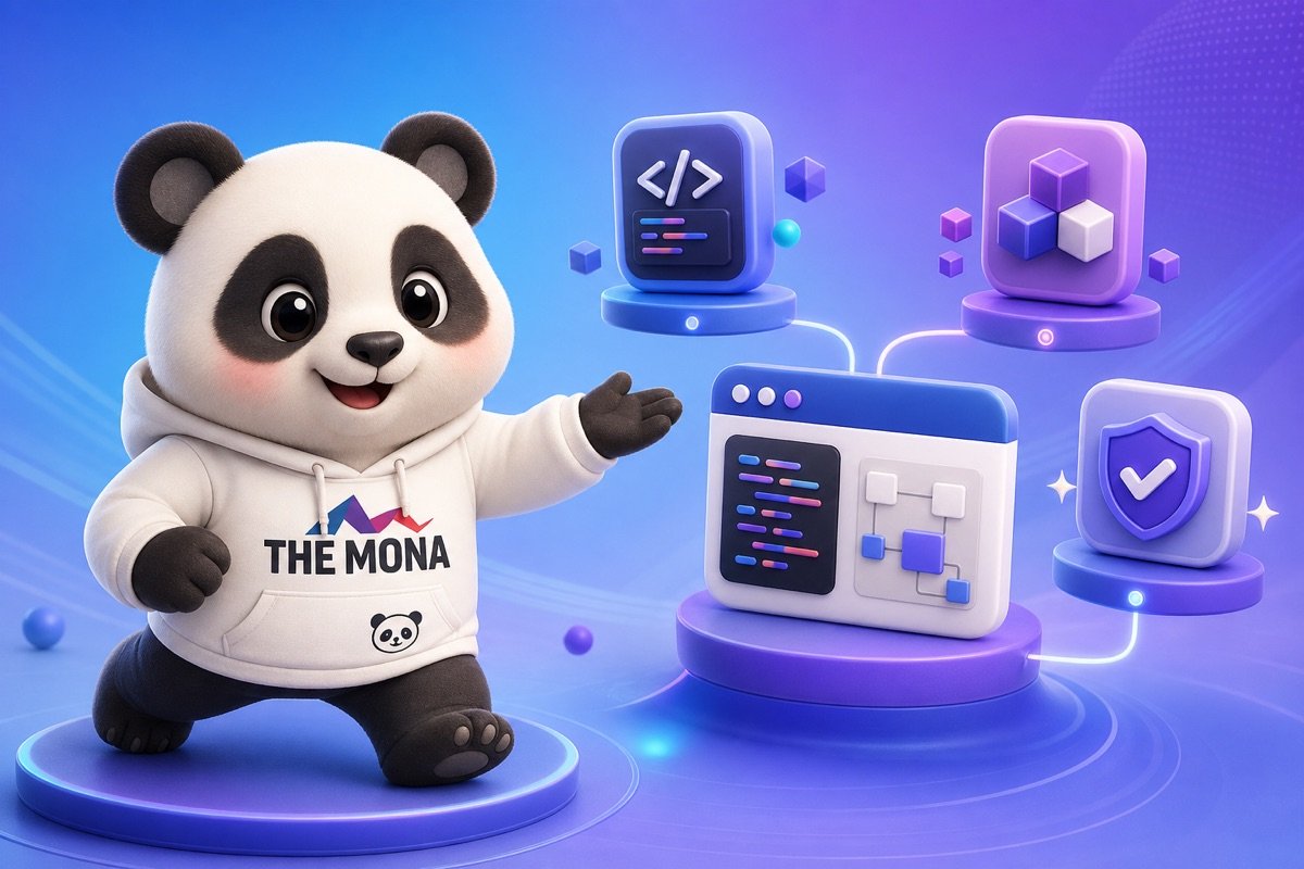 Infographic về quy trình tùy chỉnh phần mềm tự động hóa ISO nhà máy của MONA.
