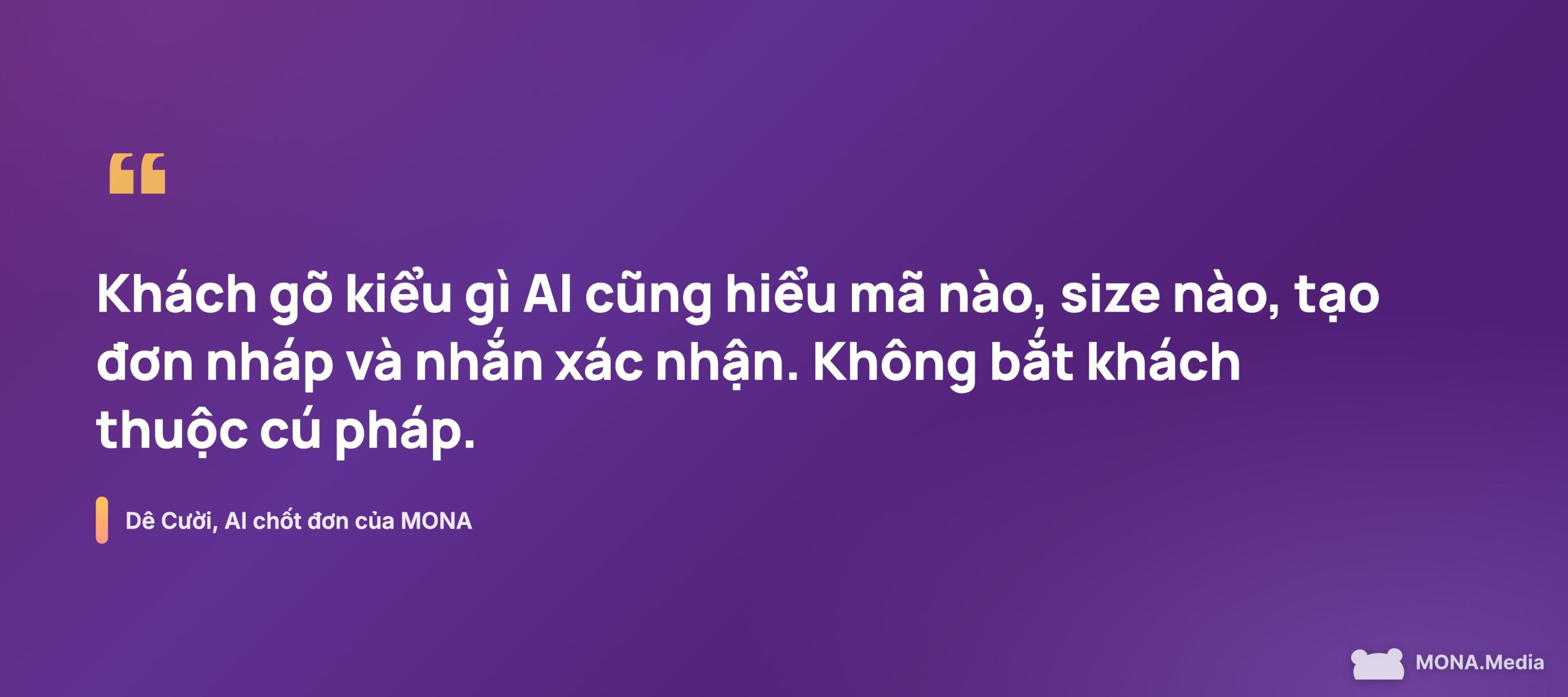 Phần mềm chốt đơn tự động livestream đọc hiểu comment và tự lên đơn thay vì lọc cú pháp cứng