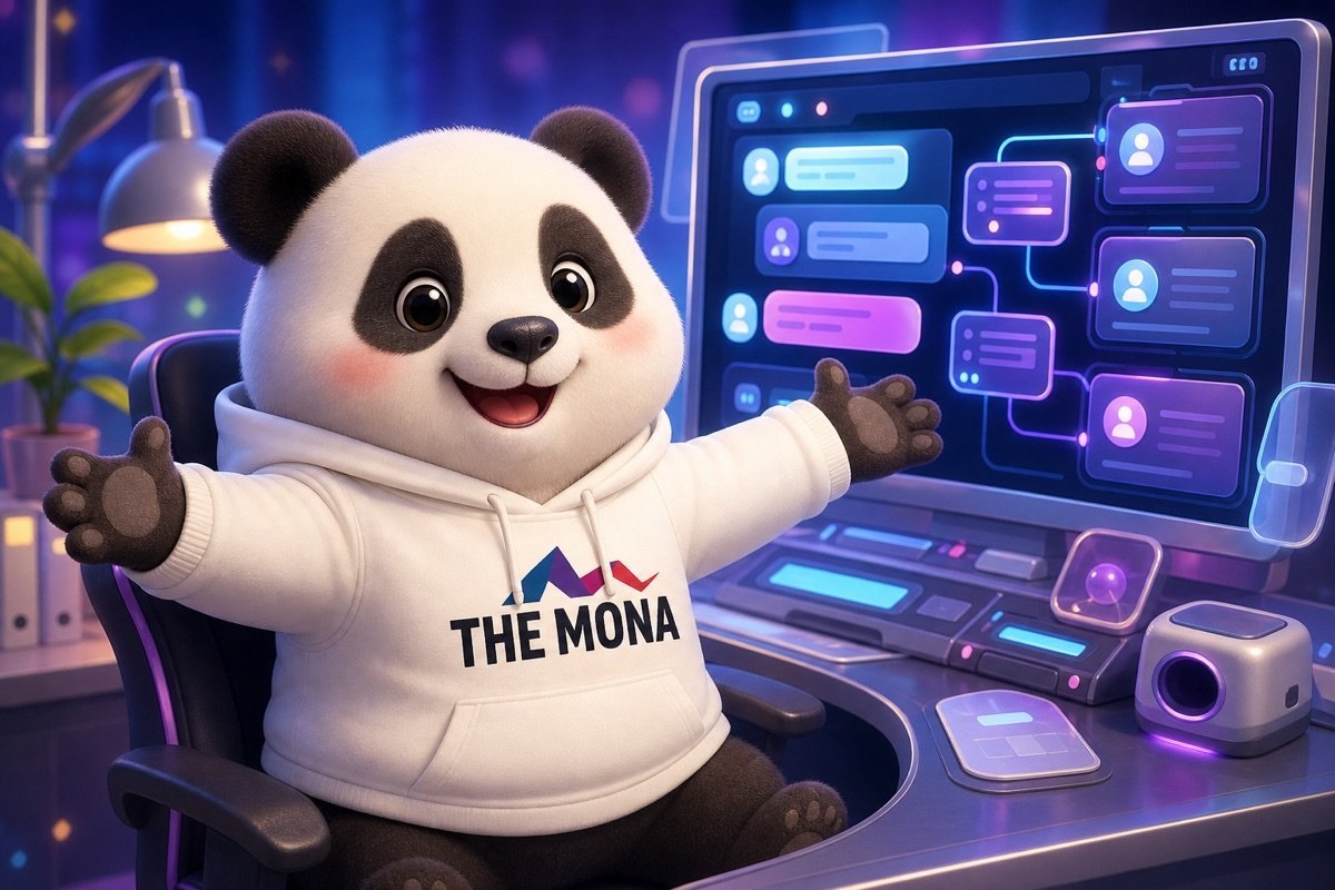 Gấu trúc cười tươi mời gọi doanh nghiệp sở hữu hệ thống Chatbot AI đa kênh thông minh, bền vững.